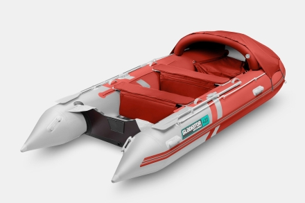 Gladiator C 420 AL ACTIVE Красно-белый моторная лодка ПВХ Алюминиевый пайол оптом, фото 2