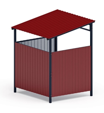 Навес контейнерной площадки для мусора (1 секция) МФ 55.02.03.1-04 оптом, фото 2