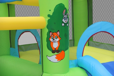 Батут надувной PERFETTO SPORT &quot;La mia foresta&quot; PS-503 оптом, фото 10