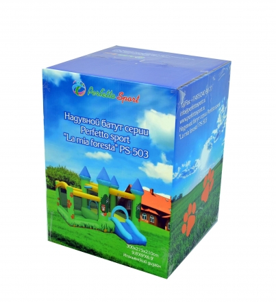 Батут надувной PERFETTO SPORT &quot;La mia foresta&quot; PS-503 оптом, фото 13