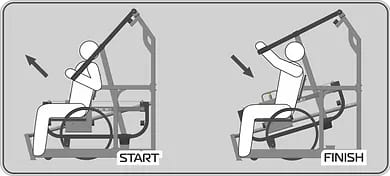 НВВ-005Z Жим от груди c наклоном для колясочников оптом, фото 2