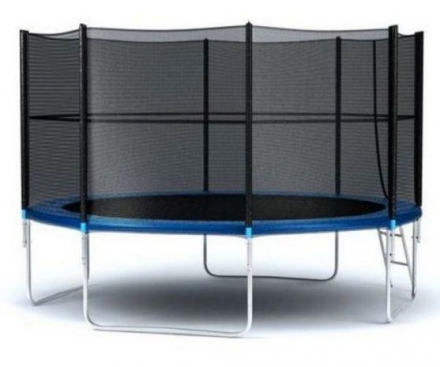 Батут с внешней сеткой и лестницей, HEGEN External 12ft (366 см) оптом, фото 1
