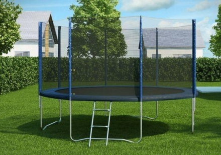 Батут с внешней сеткой и лестницей, HEGEN External 12ft (366 см) оптом, фото 2