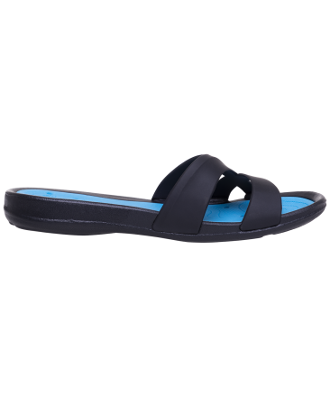 Сланцы женские Athena Woman Hook Black/Turquoise, 80680 83 оптом, фото 2