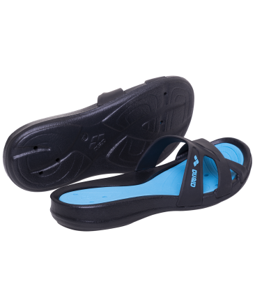 Сланцы женские Athena Woman Hook Black/Turquoise, 80680 83 оптом, фото 3