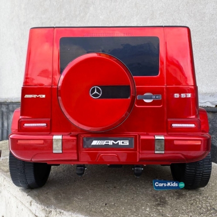 Электромобиль Mercedes-Benz AMG G63 4WD S307 24V красный оптом, фото 4