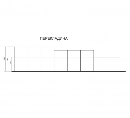 Перекладина много пролетная оптом, фото 1