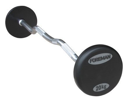 Набор штанг с искривленным грифом FOREMAN, 10-55 кг оптом, фото 1