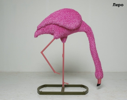 Топиари фламинго Леро, пьет - газон Eco оптом, фото 1