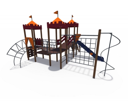 Детский игровой комплекс Империя Форт Н-1200 и Н-1500 ДИО 02070 оптом, фото 3