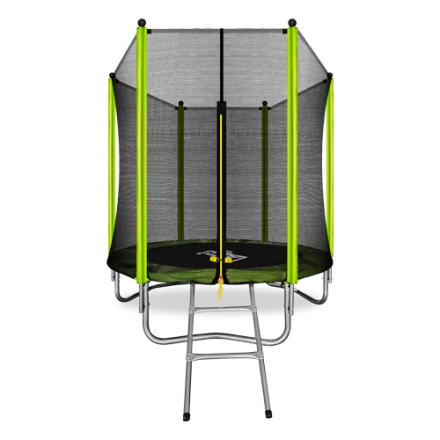 ARLAND Батут 6FT с внешней страховочной сеткой и лестницей (Light green) оптом, фото 1