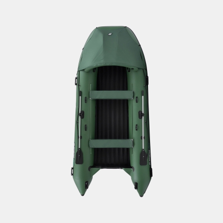 Gladiator E 420 PRO AIR Зеленый моторная лодка ПВХ НДНД оптом, фото 3