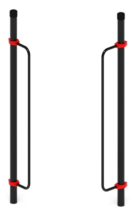 Воркаут ЛОВ 108 красный ВТ 102.02-01 оптом, фото 2