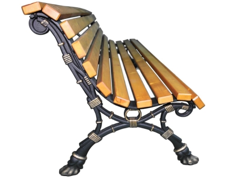 Скамейка парковая Европа, Сосна 1,8 м оптом, фото 6