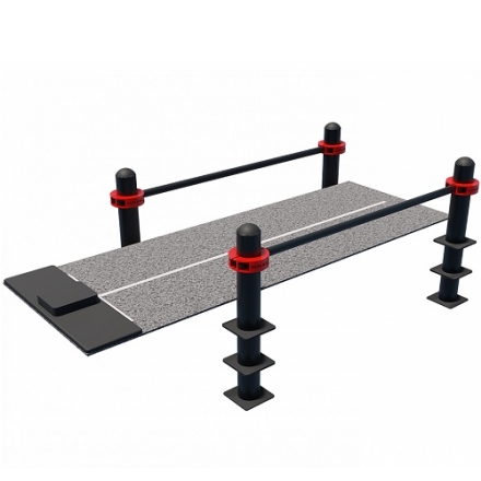 Помост для выполнения испытания Сгибания разгибания рук в упоре лежа на полу для норм ГТО S605 IronKing оптом, фото 1