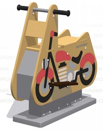 Качалка одноместная Romana 108.29.00-01 для детской площадки оптом, фото 1