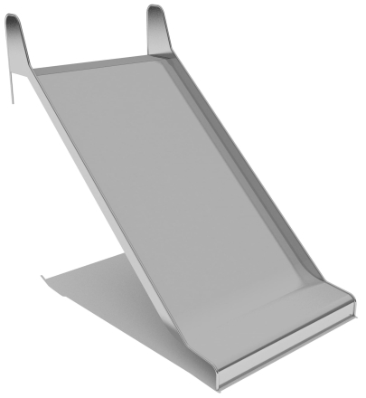 Горка из нержавеющей стали ГГН-1500.1750.005 для детской площадки оптом, фото 1