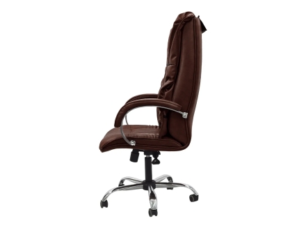 Офисное массажное кресло EGO BOSS EG1001 LKFV Шоколад (Арпатек) оптом, фото 7