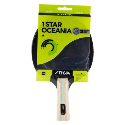 Ракетка для настольного тенниса Stiga Oceania 1*, для любителей, одобренная ITTF оптом, фото 1