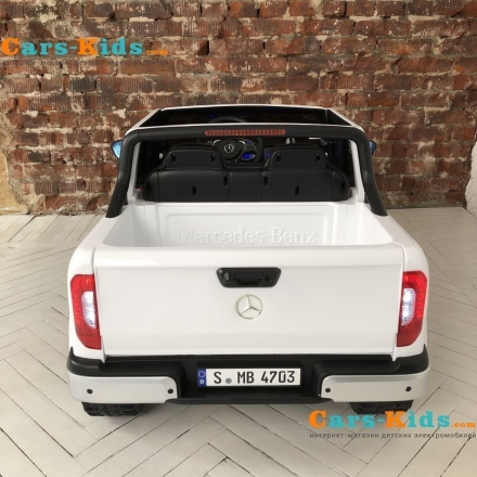 Электромобиль Mercedes-Benz X-Class 4WD XMX606 белый оптом, фото 5