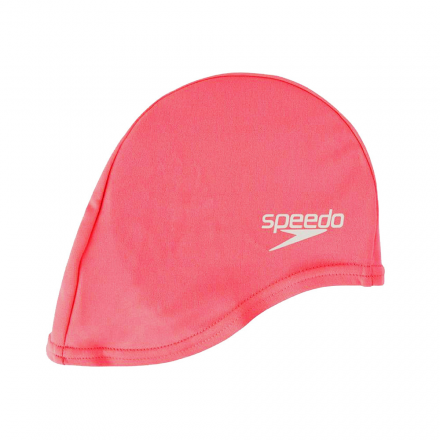 Шапочка для плав. дет. &quot;SPEEDO Polyester Cap Jr&quot;, арт.8-710111587, РОЗОВЫЙ, полиэстер оптом, фото 1