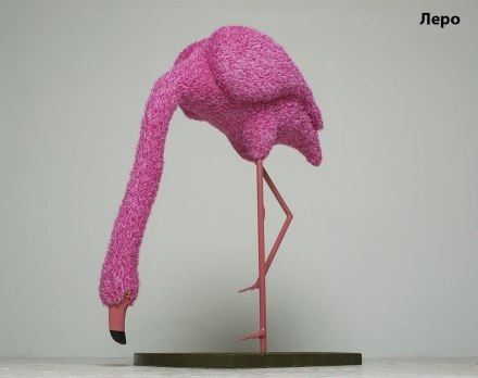 Топиари фламинго Соня, пьет - газон Eco оптом, фото 6