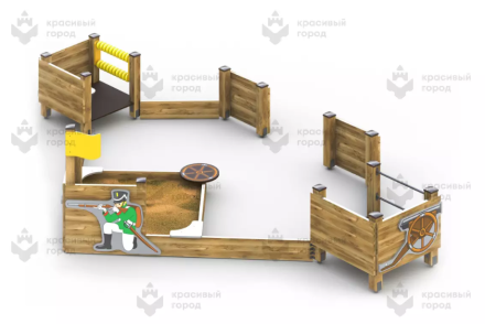 Песочный дворик «Редут» оптом, фото 1