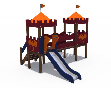 Детский игровой комплекс Империя Бастион Н-900 ДИО 02020 оптом, фото 1