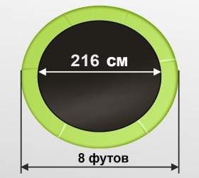 ARLAND Батут 8FT с внутренней страховочной сеткой и лестницей оптом, фото 2