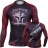 Рашгард Venum &quot;Gladiator&quot; Rashguard - Black/Red - Long Sleeves оптом