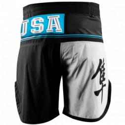 Шорты ММА Hayabusa Flex Factor Training Shorts Blue/Black, фото 2