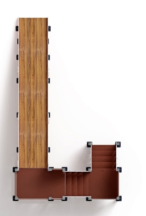 Горка Зима (новый год) (под анкера) - ИО 49.01.02-01.И1 - Н=2000 оптом, фото 5