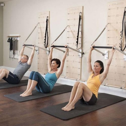 Настенный модуль в комплекте с выступающей перекладиной Balanced Body Springboard оптом, фото 3