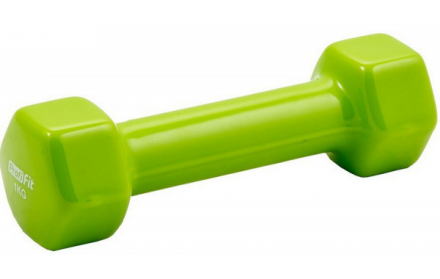 Гантель в виниловой оболочке PROFI-FIT 1 кг оптом, фото 1