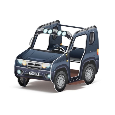 Джип Металлик - Беседка машинка - МФ 10.03.12-13 оптом, фото 1