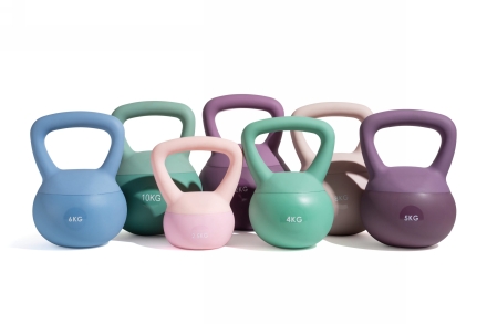 Гиря мягкая (резиновая) 10 кг. VictoryFit VF-KR100 оптом, фото 5