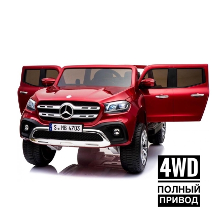 Электромобиль Mercedes-Benz X-Class 4WD XMX606 красный оптом, фото 1