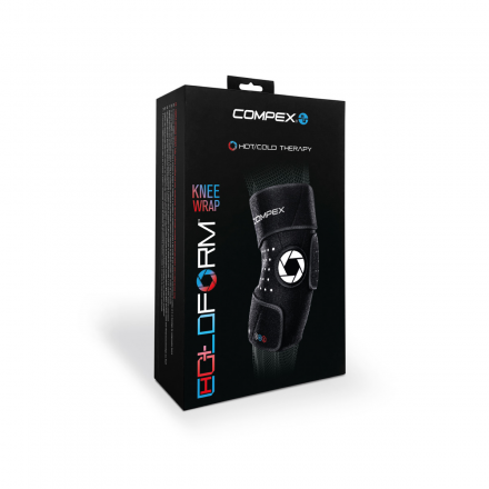 Бандаж колена Compex COLDFORM KNEE с гелевым вкладышем,размер S-M, арт. 83-0026-SM-FG оптом, фото 2