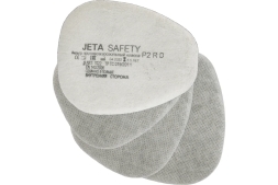 Предфильтр противоаэрозольный Jeta Safety класса P2 R с углем, 400 шт 7022-box, фото 1