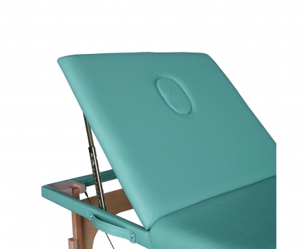 Массажный стол DFC NIRVANA, Relax Pro,  дерев. ножки, цвет зеленый (Green) оптом, фото 4