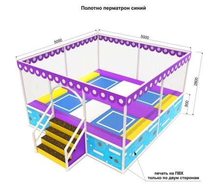 Батутная арена &quot;Фломастер&quot;  оптом, фото 3