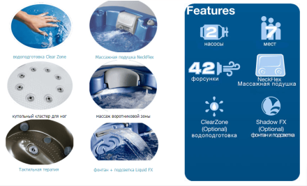 Спа бассейн Dimension One Spas Home Hot Tubs Sojourn оптом, фото 2