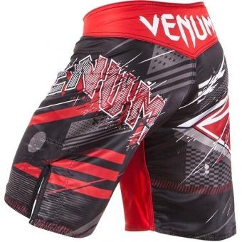 Шорты ММА Venum &quot;All Flag&quot; Black/Red оптом, фото 2