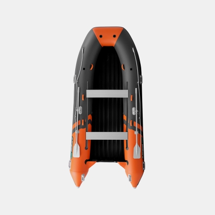 Gladiator E 420 PRO AIR Оранжево-темносерый моторная лодка ПВХ НДНД оптом, фото 3