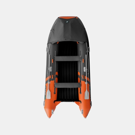Gladiator E 420 PRO AIR Оранжево-темносерый моторная лодка ПВХ НДНД оптом, фото 5