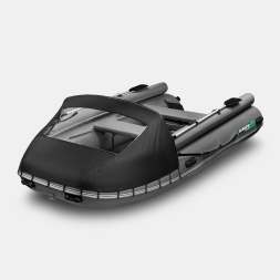 GLADIATOR E 450 X Expedition Темносерый моторная лодка ПВХ
