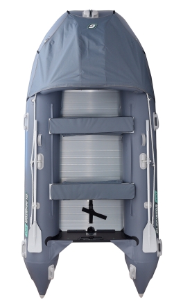 Gladiator D 370 AL PROFESSIONAL D Темно-серый моторная лодка ПВХ Алюминиевый пайол оптом, фото 2