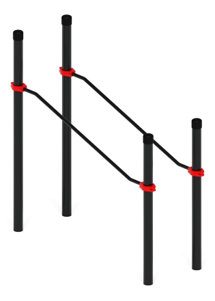 Воркаут ЛОВ 108 красный ВТ 102.03-01 оптом, фото 1