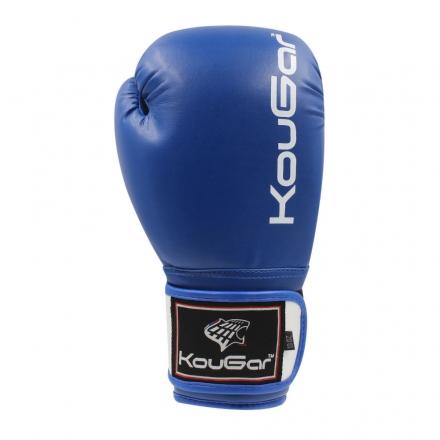 Перчатки боксерские KouGar KO300-6, 6oz, синий оптом, фото 9