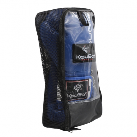 Перчатки боксерские KouGar KO300-6, 6oz, синий оптом, фото 6